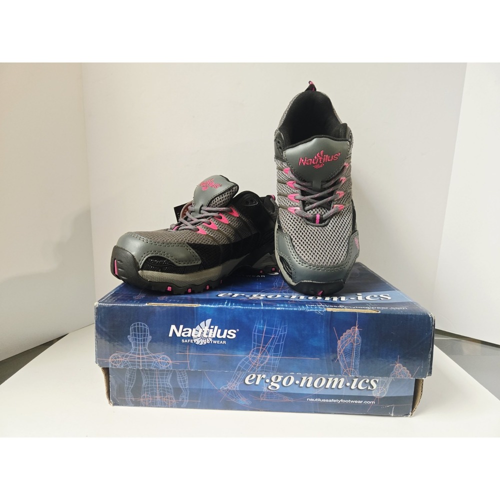 Nautilus Womens work shoes safety shoe N1750 EH Athletic sizeβ 6.5 Med
